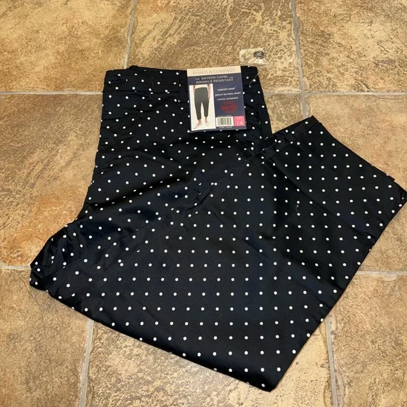 Polka Dot Capris - Picture 2 of 4